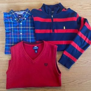 Set of 3 boys size 10/12